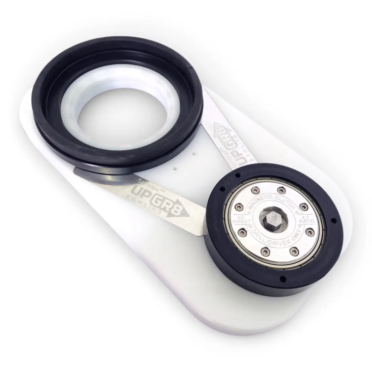 Spinnerᵀᴳ portable mechanical bowling ball spinner